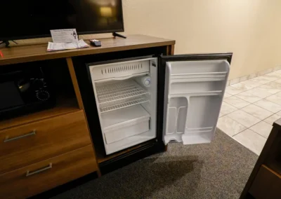 Norma Dan Motel in-room refrigerator