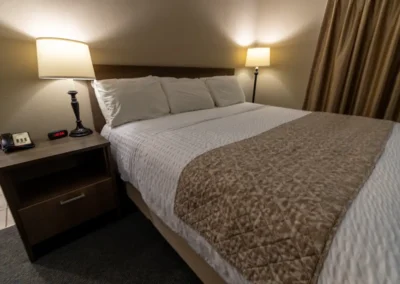 Norma Dan Motel single king bed