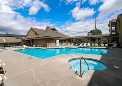 Norma Dan Motel outdoor pool and hot tub