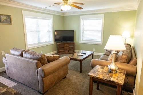 Norma Dan Riverside Cottage living room