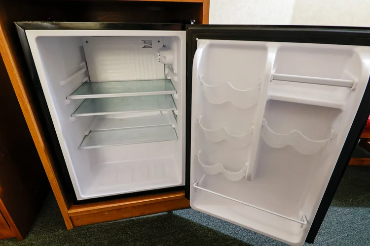 Norma Dan Motel Two Queen Bed Room mini fridge